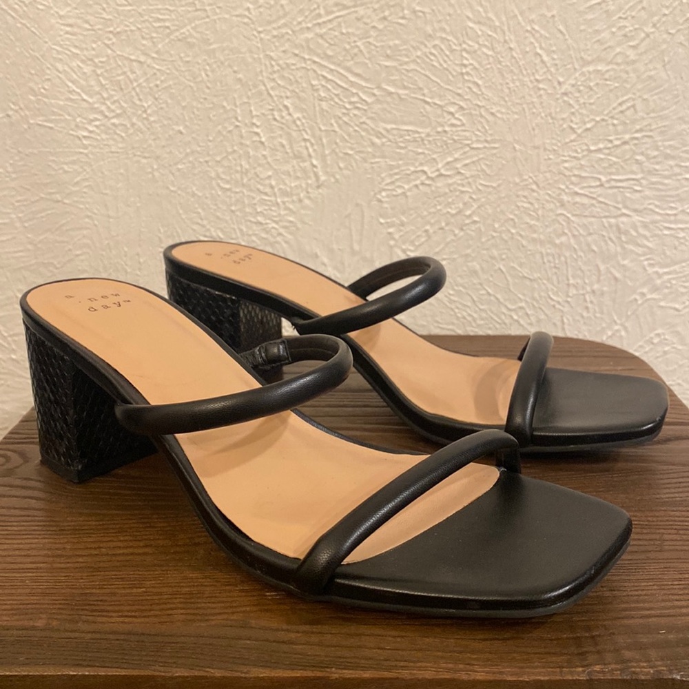 A New Day Black heels